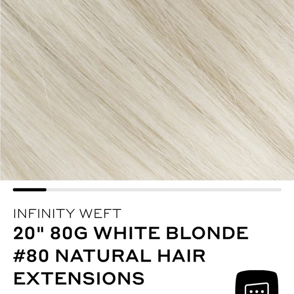 BELLAMI Platinum Blonde Hair Extensions